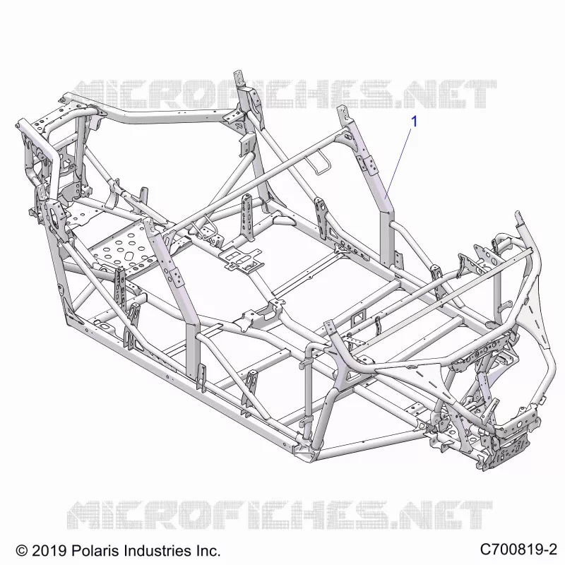 CHASSIS, MAIN CADRE