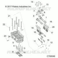 ENGINE, CULASSE AND VALVES