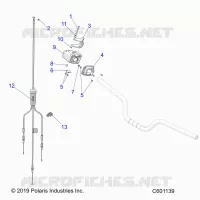 MOTEUR, THROTTLE CONTROL ASM.