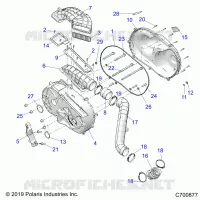 SYSTÃˆME DE TRANSMISSION, CLUTCH COVER AND DUCTING