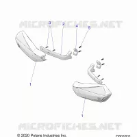 STEERING, HAND GUARDS