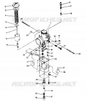 CARBURATEUR 500 AND 500 CLASSIC (4915411541056A)