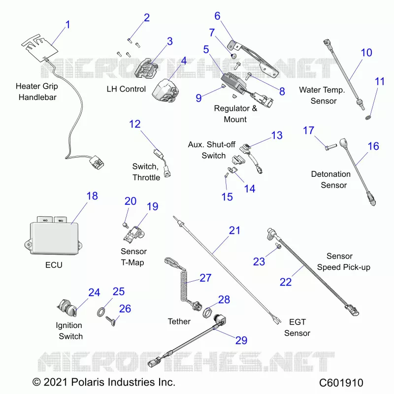 ELECTRICITE, SWITCHES, SENSORS AND COMPONENTS