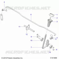 DRIVE TRAIN, SELECTEUR DE VITESSE
