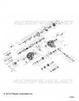 SYSTÈME DE TRANSMISSION, PONT PRINCIPAL INTERNALS