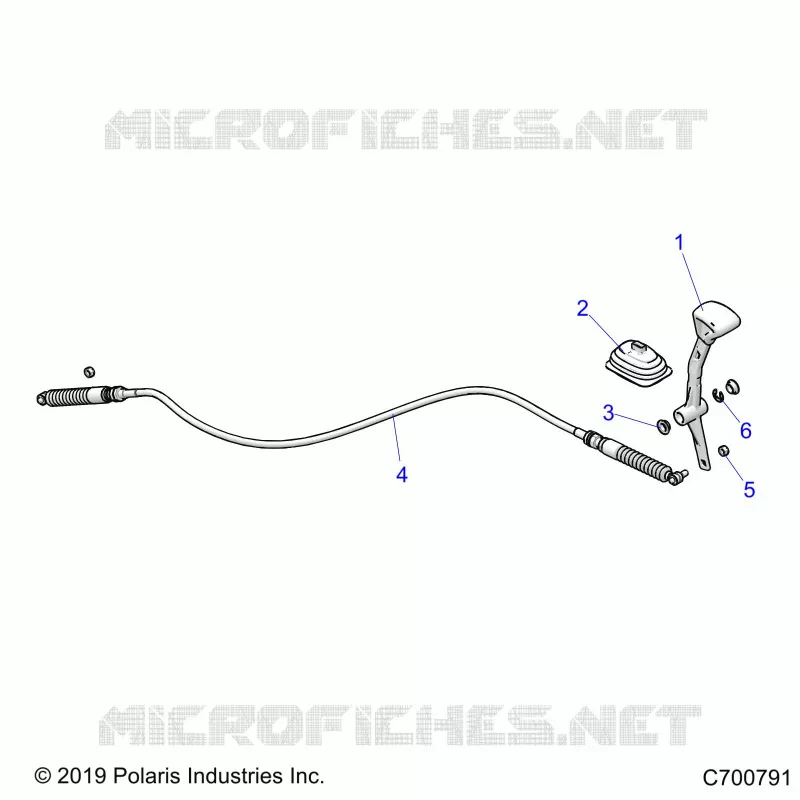 DRIVE TRAIN, SELECTEUR DE VITESSE