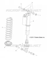 SUSPENSION AVANT SUPPORT AMORTISSEUR 