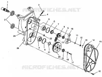 CARTER DE CHAINEE ASSEMBLY 440 XCR SP 0941660 (4927082708018A)