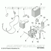 ELECTRICITE, BATTERY/BOX AND CABLES