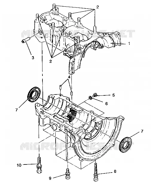 CARTERS MOTEUR ASSEMBLY SPORT SKS E940243 (49273627360027)