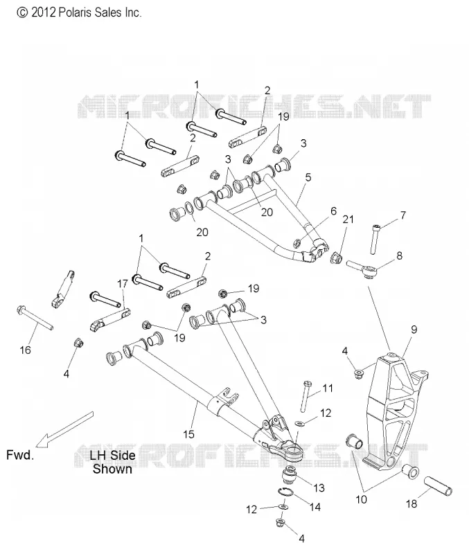 TRIANGLES SUSPENSIONS AVANT 