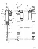 SUSPENSION ARRIERE SHOCK INTERNALS