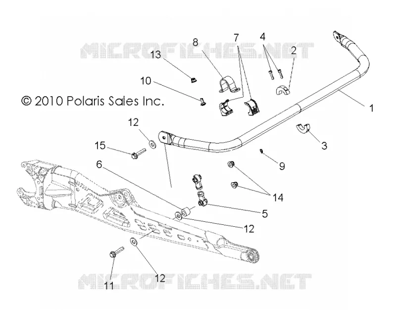 BARRE DE TORSION, REAR