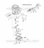 MOTEUR, CARBURATEUR LOWER