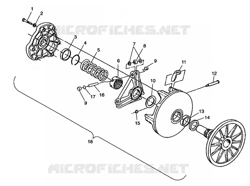 EMBRAYAGE DE TRANSMISSION