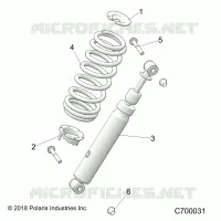 SUSPENSION AVANT SHOCK MOUNTING