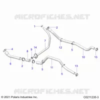 ENGINE, SYSTÃˆME DE REFROIDISSEMENT, HOSES