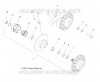 SYSTÈME DE TRANSMISSION, SECONDARY CLUTCH
