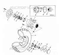 ROUE AVANT 250 6x6 / W928727 (4922842284013A)