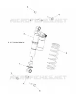 SUSPENSION, AMORTISSEUR AVANT, MOUNTING