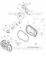 SYSTÈME DE TRANSMISSION, CLUTCH COVER AND DUCTING
