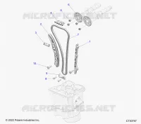 CHAINE DE DISTRIBUTION AND SPROCKET