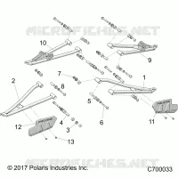 SUSPENSION AVANT CONTROL ARMS