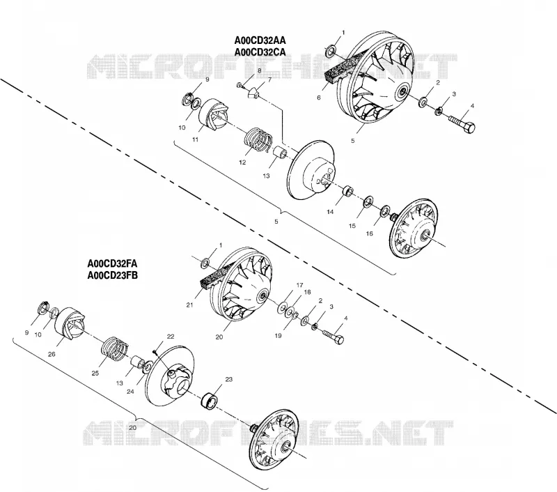 EMBRAYAGE DE TRANSMISSION