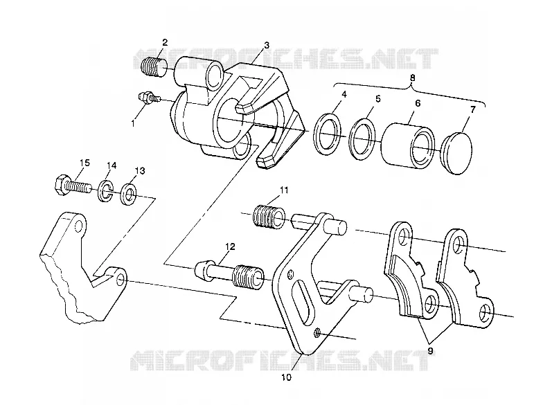 FREIN AVANT 2X4 350L W937539 (4924032403013A)