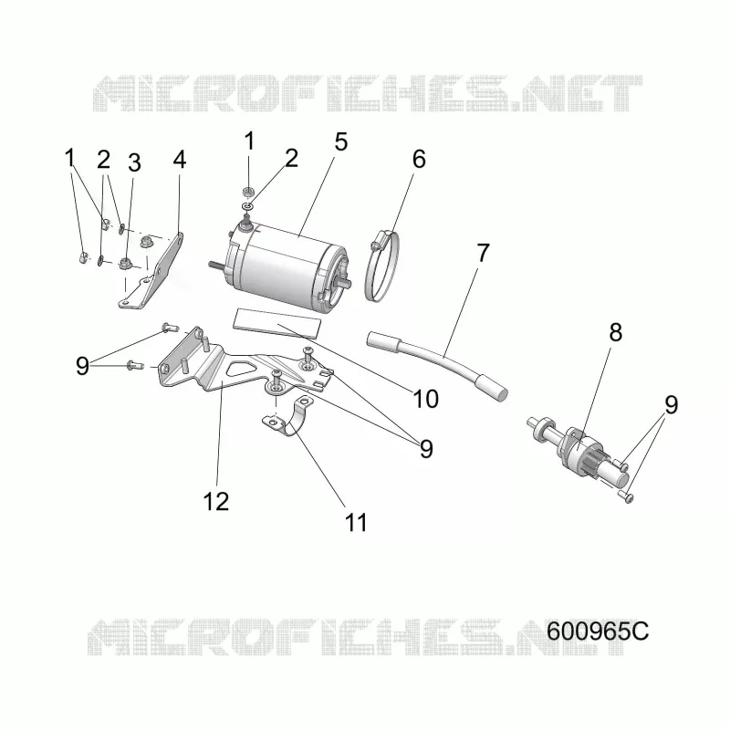 DEMARREUR MOTOR