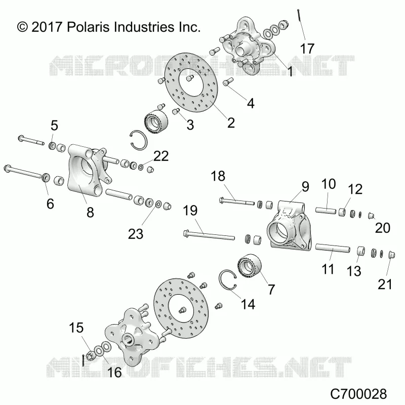 SUSPENSION ARRIERE CARRIER