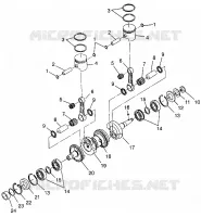 VILEBREQUIN ET PISTON HURRICANE B964466 AND INTL. HURRICANE I964466 (4935733573C002)