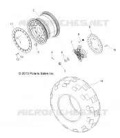 ROUES, REAR