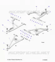 SUSPENSION AVANT CONTROL ARMS