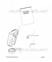 REFERENCES, TOOLS, BELT HOLDER, AND MANUEL DU PROPRIETAIRE