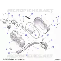 SYSTÃˆME DE TRANSMISSION, CLUTCH COVER AND DUCTING