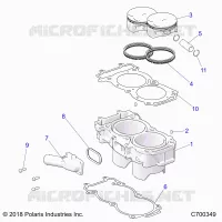 CYLINDRE AND PISTON
