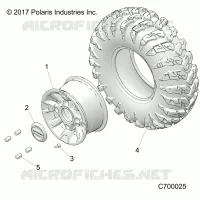 ROUES, FRONT