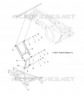 SUSPENSION, STABILISATEUR BRAS ARRIERE