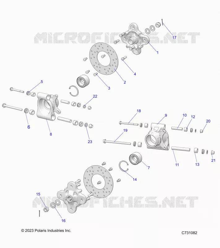SUSPENSION, PORTE BAGAGES ARRIERE