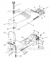 SIEGE ET RESERVOIR XLT Special (Xtra) 0946767 (4927112711002A)