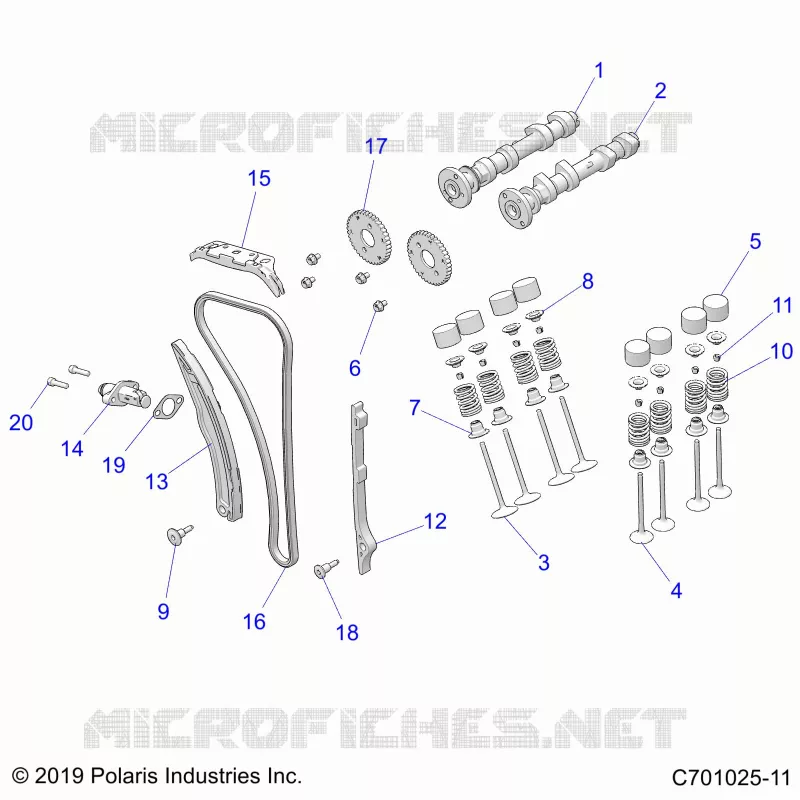 SOUPAPES AND CAMSHAFTS