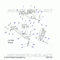 TRIANGLES SUSPENSIONS AVANT 