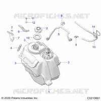 SYSTÃˆME D'ALIMENTATION, FUEL TANK ASM.