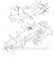 CHASSIS AND SIEGE INDY LITE/STAR LITE (4921332133001A)