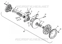 EMBRAYAGE DE TRANSMISSION WIDETRAK LX 0982065 AND EUROPEAN WIDETRAK LX E982065 (4943884388B014)