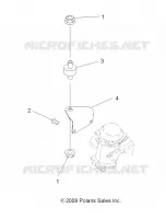 MOTEUR, CARBURATEUR BRACKET
