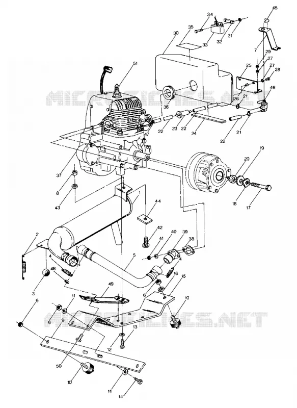 SUPPORT MOTEUR Star (4916811681025A)