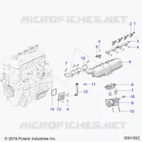 ADMISSION MANIFOLD AND FUEL RAIL
