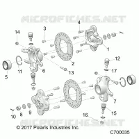 SUSPENSION AVANT HUB